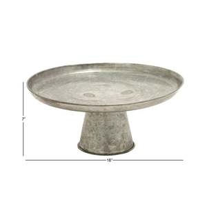 Soporte de pastel de Metal elegante gris galvanizado para servir cupcakes, boda, hogar, Hotel, restaurante, fiesta de cumpleaños, decoración de eventos - Product Image 2