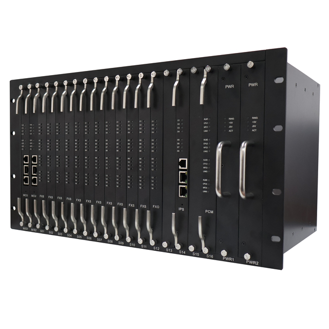 Multi-interface Hybrid PBX Switch FXS IPS FXO PCM IPO REC HF AUD DMB ALM RLD Board Flexible Modular Programmable PBX System