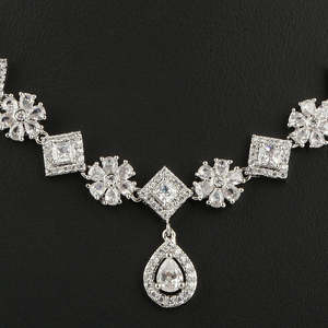 Chase Value American <b>Artificial</b> <b>Jewellery</b> Set-Silver - Product Image 3