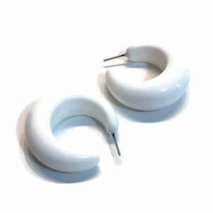Pendientes de Resina con Forma de Gota de Agua Morados, Únicos y Bonitos, Pendientes Clásicos de Alta Calidad, Joyería Acrílica para Mujer - Product Image 5