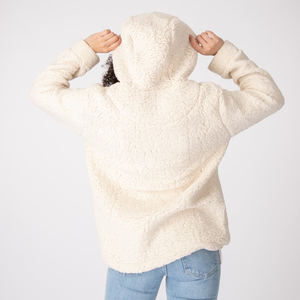 Sudadera con Capucha Extra Grande de Sherpa para Mujer, Estilo Manta, con Bolsillos, Ropa de Calle para Mujer, Lana de Cachemira para Adultos y Niñas - Product Image 6