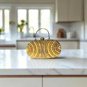 VLemon Unique Yellow Lemon Beaded <b>Clutch</b> Purse for Summer Vacation <b>White</b> Beaded <b>Bag</b> and Assortments - Product Image 2