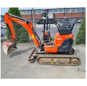 รถขุดขนาดเล็กคุณภาพสูง Kubota U10-3 เครื่องยนต์ดีเซล ระบบไฮดรอลิก แบบตีนตะขาบ สำหรับงานก่อสร้าง งานฟาร์ม ขุดดิน และงานเคลื่อนย้ายดิน - Product Image 1