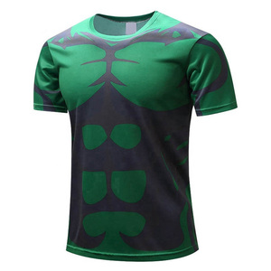 Gran oferta 100% poliéster algodón Ringer camiseta para hombres nueva llegada diseño de sublimación personalizado transpirable y único - Product Image 5