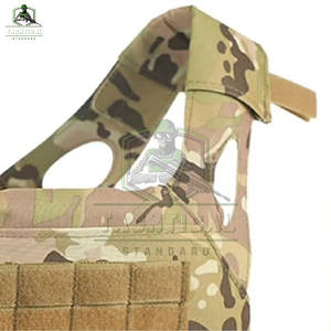 Gilet tactique respirant et confortable avec logo personnalisé, en nylon/polyester, équipement de haute qualité - Product Image 3