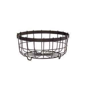 Cesta de frutas de metal de estilo lujoso hecha a mano con alambres de hierro duraderos para cocina rústica o estética de sala de estar - Product Image 5