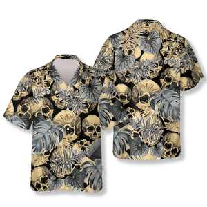 Hawaiian Mens <b>Shirts</b> Holiday Style Summer Casual Short Sleeve Resort Clothing Vacation <b>Party</b> Fashion Beach Wholesale Outfits - Product Image 1