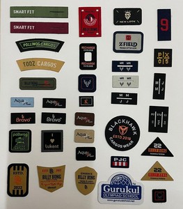 Etiquetas de ropa tejidas personalizadas/Etiquetas de marca de ropa personalizadas Estas etiquetas de ropa tejidas de alta calidad - Product Image 4