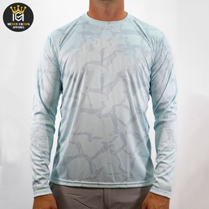Camisas de pesca al por mayor de alta calidad, camisa de poliéster por sublimación, camisa de pesca de verano para hombre de tela suave - Product Image 3