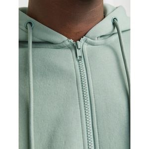 Sweat-shirts et pulls à capuche pour hommes en coton mélangé, respirants, avec col zippé long, imprimés - Product Image 5