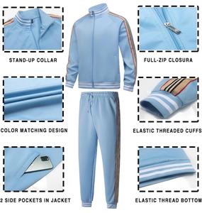 Trajes de chándal para hombre especiales del mejor fabricante, tops de invierno transpirables a bajo precio con logotipo personalizado - Product Image 4