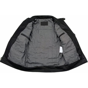 Best Sale Waterproof Leather <b>Jacket</b> For Men | Men's Fashion <b>Slim</b> <b>Fit</b> Leather <b>Jacket</b> for Men's With OEM ODM Service - Product Image 5