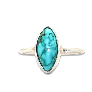 925 Solid Sterling Silver Designer <b>Rings</b> Handmade Premium Fine Jewelry Natural Turquoise Gemstone Latest Collection Wholesale - Product Image 1