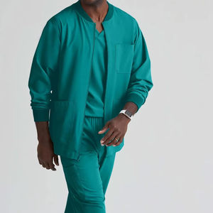 Uniformes Médicos Elegantes 2025, Chaquetas de Enfermería, Uniforme de Hospital, Chaqueta de Enfermería, Manga Larga, Chaquetas Médicas para Hombre - Product Image 4