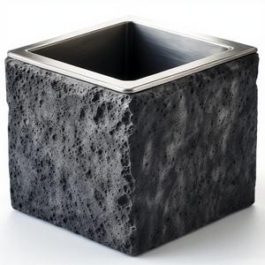 Portacepillos de Dientes de Metal de Diseño para Amantes de la Estética, Ecológico, Duradero, Funcional y Conveniente, con Acabado Liso - Product Image 1