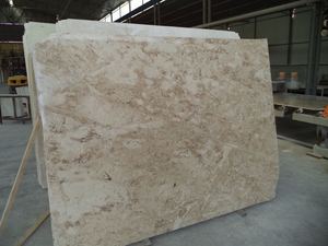 2023 Cappuccino dalle de marbre poli brun terrasse en pierre naturelle pour villa de luxe contemporaine lisse Premium extérieur - Product Image 5