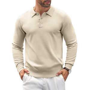 Polos de hombre de alta calidad de talla grande 100% de algodón Polo de hombre personalizado Piqué polos con logotipo bordado - Product Image 1