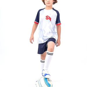 ชุดกีฬาสำหรับเด็กชุดเครื่องแบบฟุตบอลแห้งเร็ว - Product Image 4