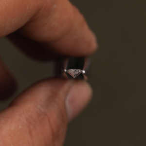 เพชรสังเคราะห์สวยงามตัด0.60 CT ห้องปฏิบัติการที่ปลูกเพชร VVS ความคมชัดดีตัดเพชรที่ดีเยี่ยมเพชรที่ปลูกในห้องทดลองที่ไม่เหมือนใคร - Product Image 5