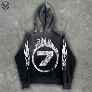 Sudaderas con capucha y sudaderas de talla grande para hombre Esenciales gráficos personalizados para invierno Conjunto personalizable OEM - Product Image 4