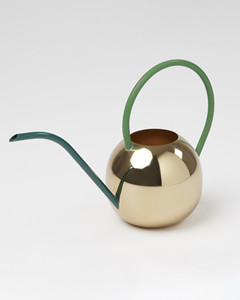 Artículos de jardín, lata de agua de Metal, caña de riego hecha a mano de diseñador chapada en cobre, tamaño personalizado, venta al por mayor, lata de agua de Metal elegante - Product Image 3