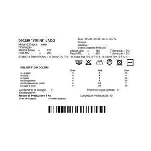 Bông Viscose đặc biệt-Hoa văn phức tạp cho áo khoác ngoài và váy-Dệt sang trọng trong mỗi mảnh - Product Image 5