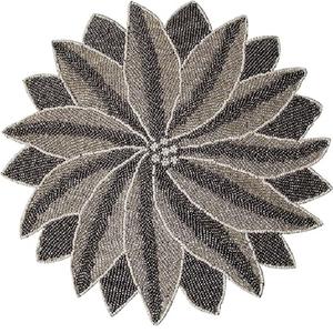 Napperon rond de qualité supérieure avec des fleurs conçu pour les fêtes d'intérieur design unique pour les hôtels de mariage et de maison - Product Image 3