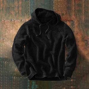 Haute qualité ODM hommes XS pull sweat à capuche hiver respirant Polyester/coton personnalisé solide motif poche sweats - Product Image 2