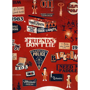 Stranger Things Upside Down <b>Poster</b> Design for Decorative Home Theater or Pop Culture Enthusiast's Collection - Product Image 2