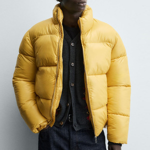 <b>Cheap</b> Rate For Wholesale Buyers Full Sleeves Men <b>Puffer</b> <b>Jacket</b> For Winters Stand Collar With Zip Up Closure And Side Pocket 2026 - Product Image 4