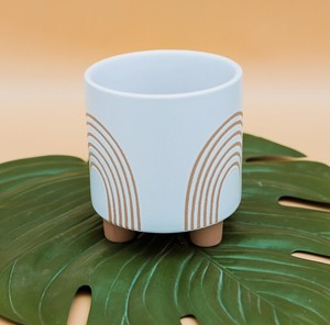 Juego de Macetas de Cerámica Ombre Premium, Duraderas, para Interiores, para Suculentas y Cactus, Decorativas y Elegantes para el Hogar - Product Image 4