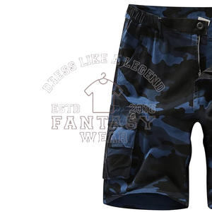 FANTASY WEAR OEM Venta al por mayor Pantalones cortos cargo multibolsillos para hombre, clásicos hasta la rodilla con bolsillos laterales y logotipo personalizado - Product Image 3