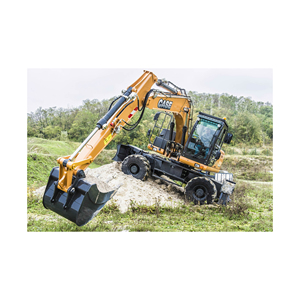 Pelle sur roues Case machine hydraulique avancée équipement de construction durable pour creuser aménagement paysager utilisation de levage de route - Product Image 3