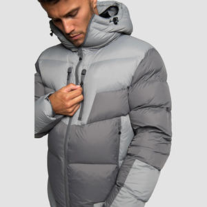 Men Shiny Hooded Puffer <b>Jacket</b> <b>Waterproof</b> and <b>Padded</b> Design Winter <b>Jacket</b> for Men Lightweight & Warm Perfect High Quality Custom - Product Image 2