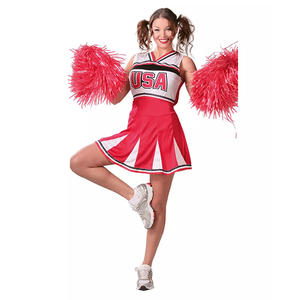 Tenues de cheerleading personnalisées professionnelles pour filles, 100% polyester, séchage rapide, service OEM/ODM, couleur et taille personnalisées - Product Image 1