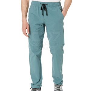 Pantalones de hombre con cordón y logotipo personalizado al por mayor, pantalones holgados con impresión de logotipo personalizado para hombre - Product Image 1