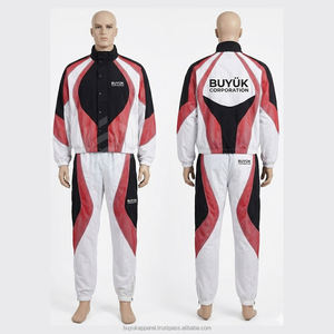 Ensemble de survêtement coupe-vent à capuche pour homme, imprimé personnalisé, effet délavé, pour la course et le fitness, vêtements de sport - Product Image 6