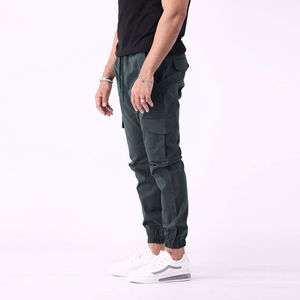 Pantalones Cargo para Hombre de Color Sólido con Logotipo Personalizado, Precio al por Mayor, Nuevo en Pakistán, Pantalones Cargo en Venta, MOQ Bajo, Servicio OEM - Product Image 2