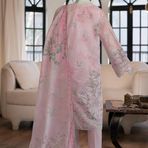 Women's Sequined Embroidered Handmade 3-Piece A-Line Knee-Length <b>Wedding</b> Party <b>Dress</b> Custom Color Latest Collection - Product Image 1