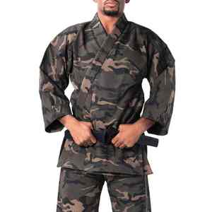 Uniforme de Taekwondo personnalisé professionnel avec tissu respirant à séchage rapide, durable et flexible pour la pratique des arts martiaux unisexe adulte - Product Image 2