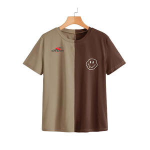 2024 T-shirt de qualité supérieure pour hommes et femmes Logo personnalisé Design multicolore pour des vêtements de sport décontractés pour l'hiver - Product Image 1