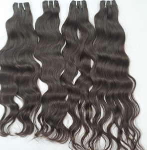 Super Qualité 100% Extensions de Cheveux Humains Remy Cheveux Indiens Naturels - Product Image 1