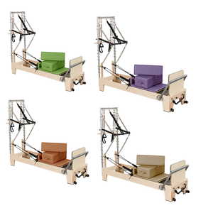 Mesin Pilates Reformer Kayu Premium Studio Kit Cadillac Barrel Chair & Spine Corrector Sedang Diskon Peralatan Kebugaran Berkualitas Tinggi - Product Image 3