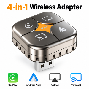 Adaptador Inalámbrico 4 en 1 CarPlay Android Auto OEM ODM, Dongle USB Modelo B435 con 1 Año de Garantía para Marca Privada y Suministro al por Mayor - Product Image 1