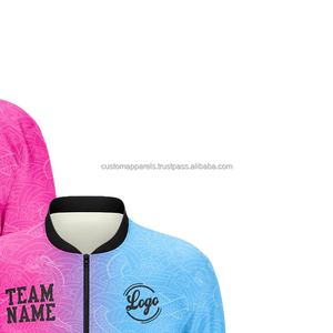 Luxury wool leather varsity <b>jacket</b> for <b>men</b> with custom embroidery and premium stand collar for streetwear brands - Product Image 4