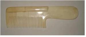 Peine de hueso de camello de búfalo para peinar el cabello, tamaño personalizado, diseño de logotipo, peines de hueso de camello de Búfalo, peine ecológico y elegante - Product Image 2