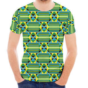 Camisetas de diseñador para hombre, camisetas gráficas con diseño de patrón de canguro redondo aborigen para hombre, camiseta al por mayor, moda para hombre - Product Image 1