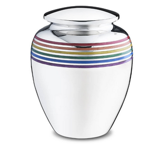 Urne funéraire en métal noir de qualité supérieure, finition brillante, nouveau design élégant, pour les cendres - Product Image 5