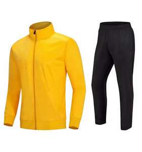 Haute qualité Vintage Polyester hommes coupe-vent personnalisé respirant été ensemble Jogging porter grande taille lourd solide hiver - Product Image 5