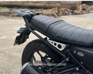 Porte-bagages arrière Yamaha XSR155 - Accessoires de moto en acier haut de gamme à placement inférieur - Product Image 6